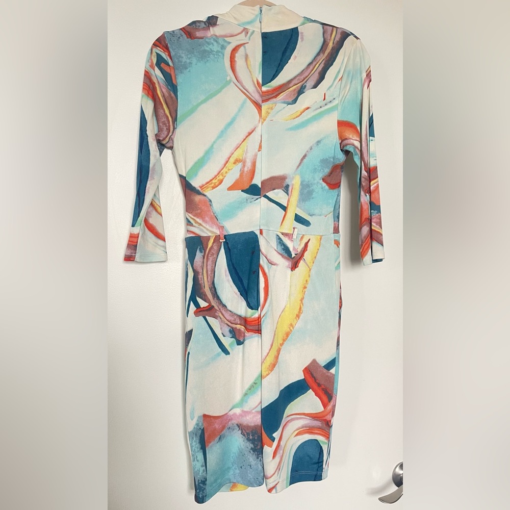 Catherine Malandrino Runway Silk Jersey Motif Dress 2009 Collection